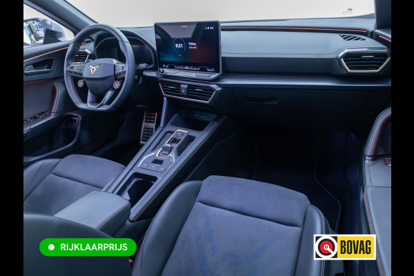 CUPRA Formentor 1.5 TSI e-Hybrid Business 204 PK | El.verst. stoel met geheugen | Stoel- stuurverwarming | 360 camera Adaptive cruise, Travel-assist'Navigatie, Aplle carplay/Android auto, All-season