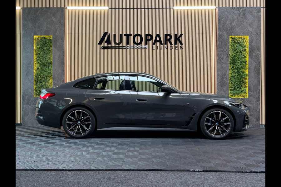 BMW 4 Serie Gran Coupé 420i Business Edition Plus M-SPORT|DAK|SFEERVERLICHTING|DEALER ONDERHOUDEN|LEDER|CAMERA|