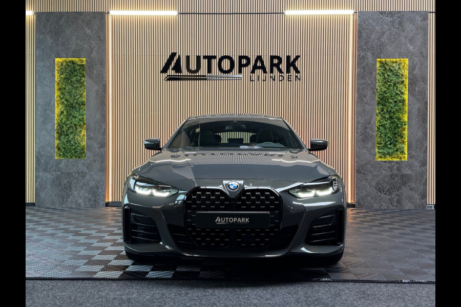 BMW 4 Serie Gran Coupé 420i Business Edition Plus M-SPORT|DAK|SFEERVERLICHTING|DEALER ONDERHOUDEN|LEDER|CAMERA|