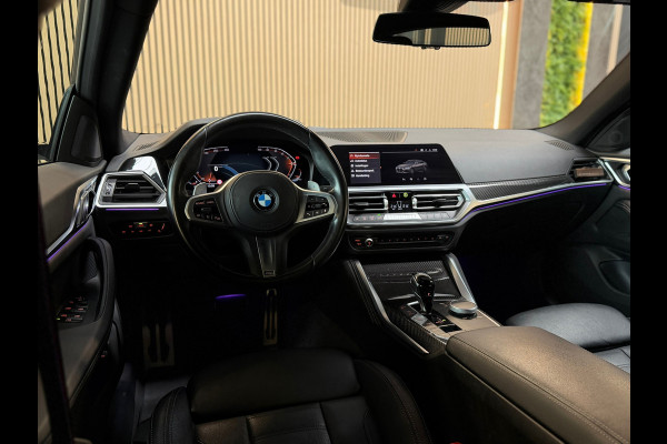 BMW 4 Serie Gran Coupé 420i Business Edition Plus M-SPORT|DAK|SFEERVERLICHTING|DEALER ONDERHOUDEN|LEDER|CAMERA|