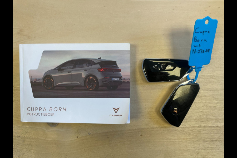 CUPRA Born Performance One 62 kWh|92%SOH|MASSAGE|ELEK.STOEL|ACC|CARPLAY|CAMERA|KEYLESS|STOEL+STUURVERW|NAVI|NAP|NL|INC.BTW|1e EIG|