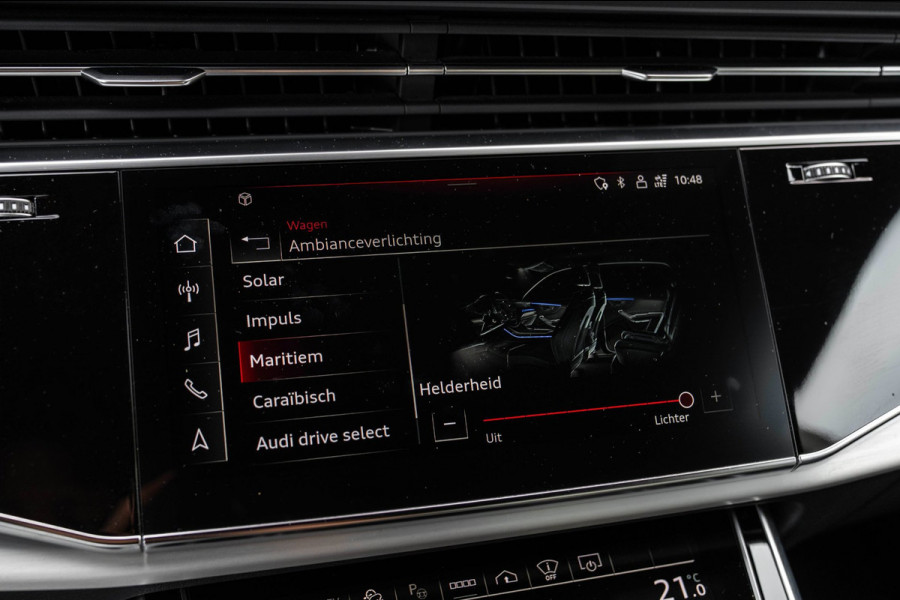 Audi Q8 55 TFSI e Quattro Pro Line S-Line Luchtvering Trekhaak Adaptive LED Matrix 22''