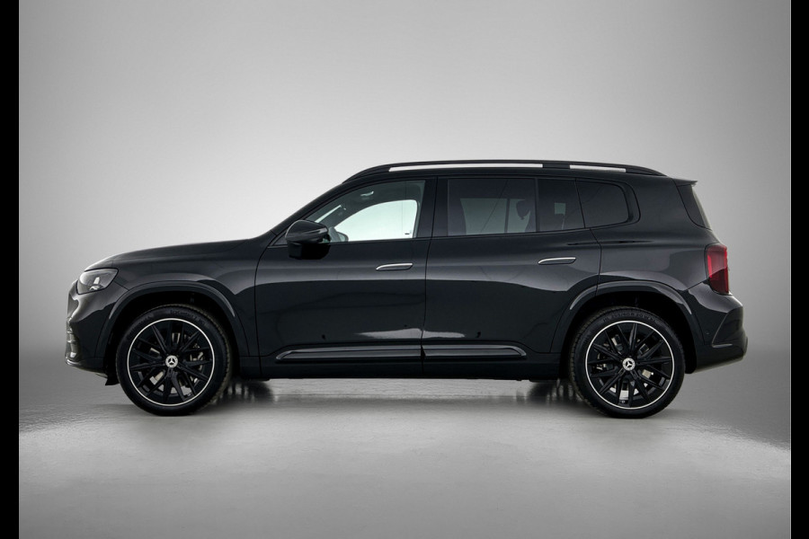 Mercedes-Benz Glb 250+ Business Solution AMG 7p. 85.5 kWh | Premium pakket | Winterpakket | Nightpakket | Trekhaak | Verstelbare demping | 20” multispaakse AMG-velgen | Vast panoramadak | Sfeerverlichting | GUARD 360° |