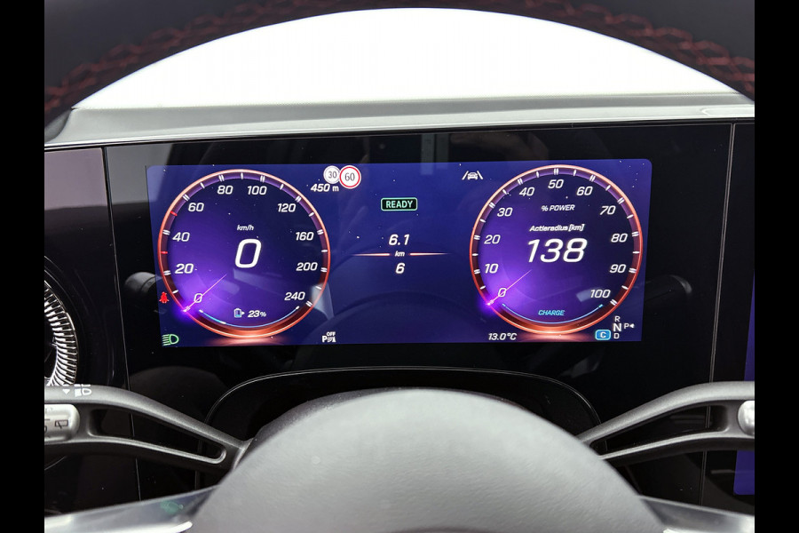Mercedes-Benz Glb 250+ Business Solution AMG 7p. 85.5 kWh | Premium pakket | Winterpakket | Nightpakket | Trekhaak | Verstelbare demping | 20” multispaakse AMG-velgen | Vast panoramadak | Sfeerverlichting | GUARD 360° |