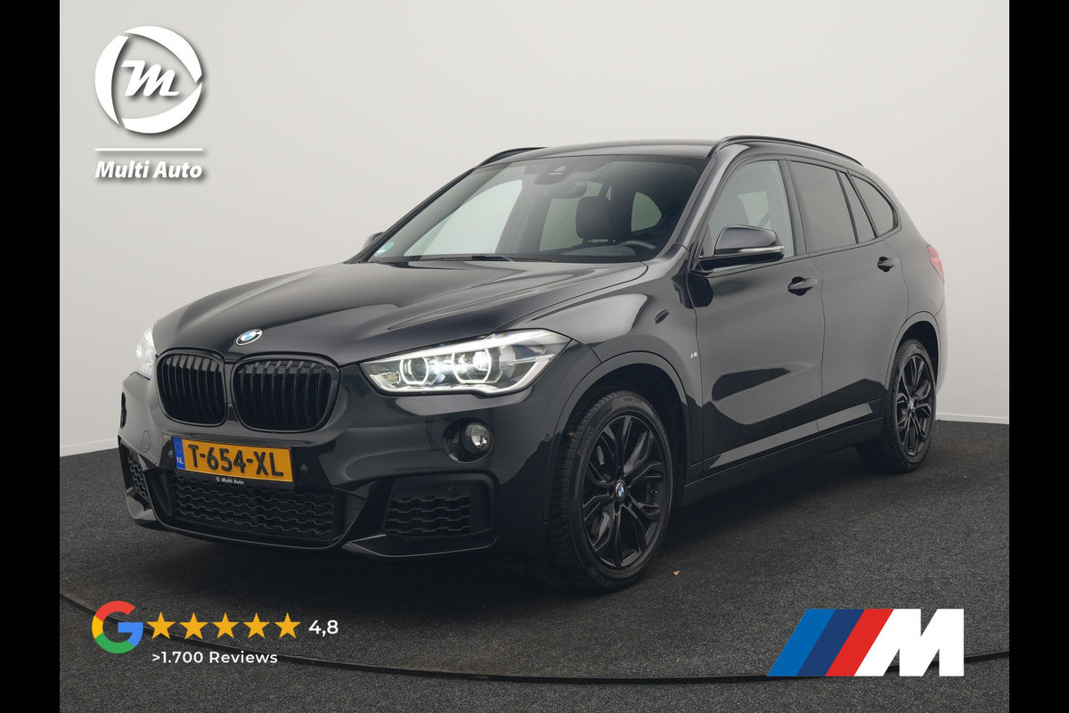 BMW X1 sDrive18i M Sport 141pk | Trekhaak Afn. | Camera | Lederen Sportstoelen Verwarmd | Navigatie | Cruise Control | LED Koplampen | 18"L.M |
