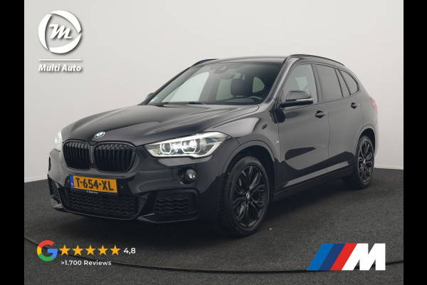 BMW X1 sDrive18i M Sport 141pk | Trekhaak Afn. | Camera | Lederen Sportstoelen Verwarmd | Navigatie | Cruise Control | LED Koplampen | 18"L.M |