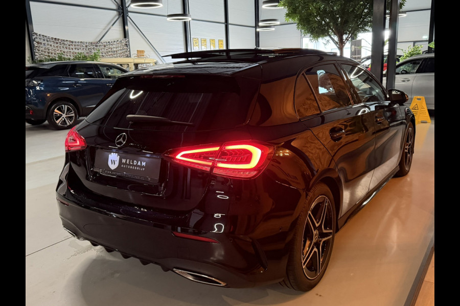Mercedes-Benz A-Klasse 200 AMG Line Junge Sterne Garantie Pano Ambient Night Camera Carplay StoelVW Cruise Clima Navi Dab Rijklaar