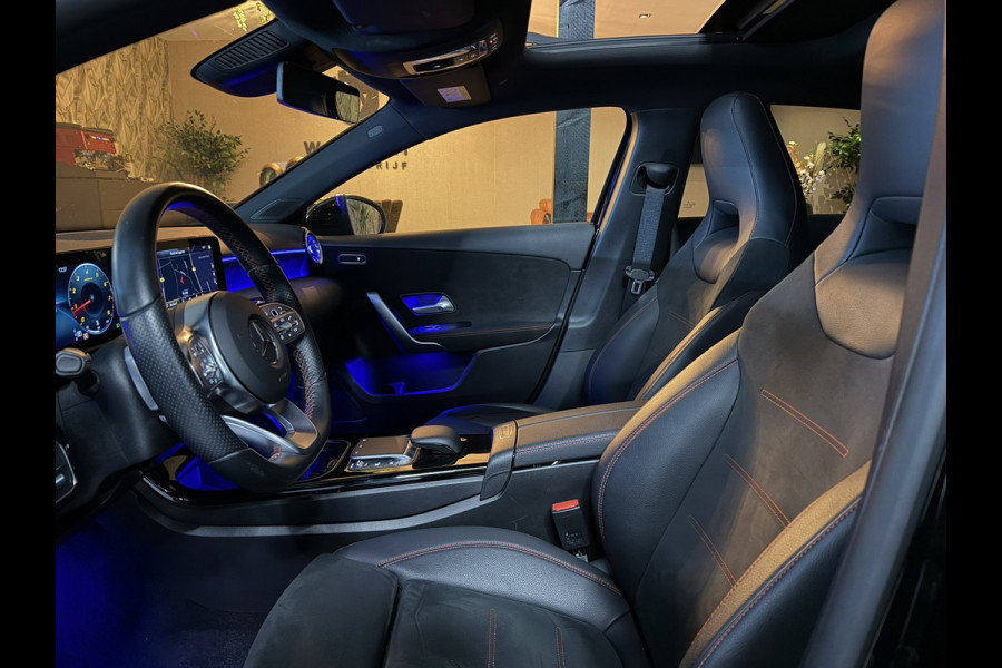 Mercedes-Benz A-Klasse 200 AMG Line Junge Sterne Garantie Pano Ambient Night Camera Carplay StoelVW Cruise Clima Navi Dab Rijklaar