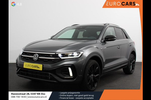 Volkswagen T-Roc 1.5 TSI DSG R-Line + Design pakket Black Automaat Climate control Stoelverwarming Stuurverwarming Parkeersensoren LED Adaptieve cruise control Camera Panorama dak Navigatie Apple Carplay/Android Auto Climate control