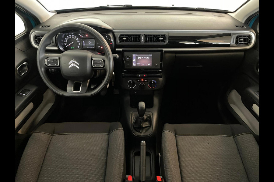 Citroën C3 1.2 PureTech Live AIRCO SCHERM ELELK RAMEN CENT VERG MULTI STUUR 5DRS LAGE KM STAND ZEER NETTE AUTO