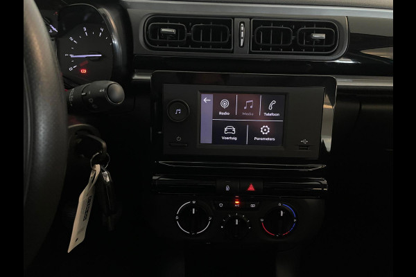 Citroën C3 1.2 PureTech Live AIRCO SCHERM ELELK RAMEN CENT VERG MULTI STUUR 5DRS LAGE KM STAND ZEER NETTE AUTO