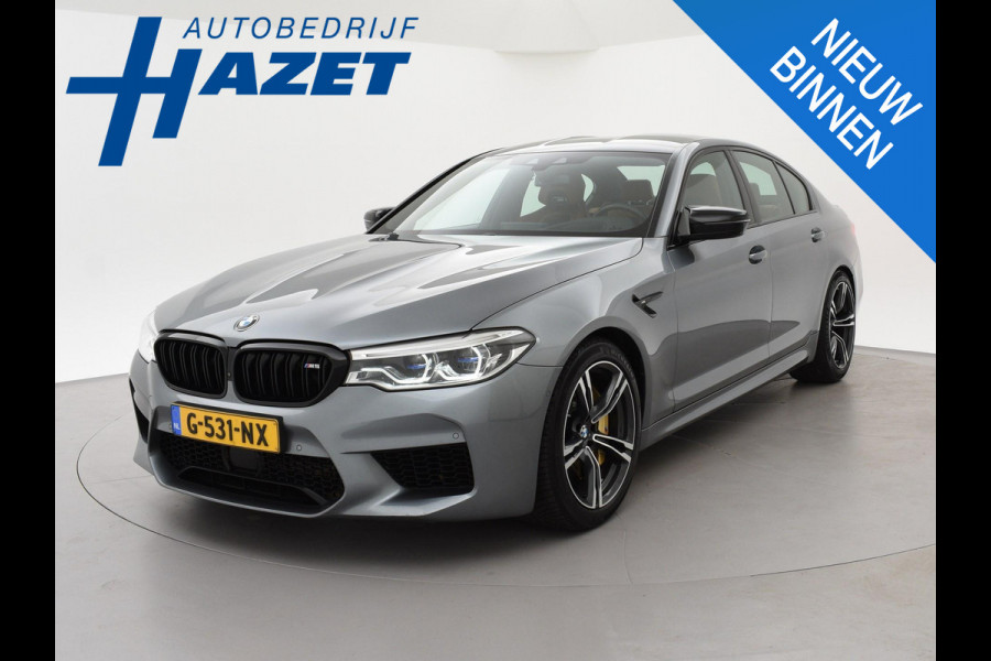 BMW M5 COMPETITION 625 PK ORIG. NL BTW + B&W | HEAD-UP | KERAMISCH | ADAPTIVE CRUISE | SCHERMEN ACHTERIN