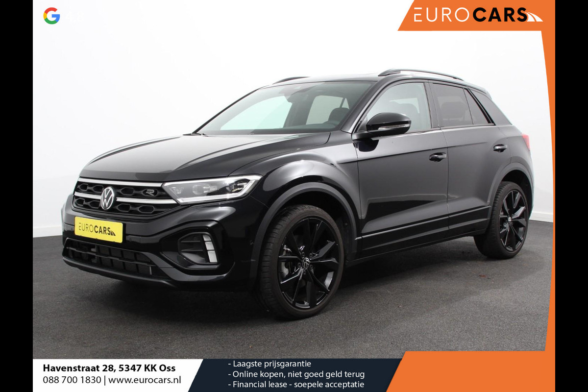 Volkswagen T-Roc 1.5 TSI DSG R-Line + Design pakket Black Automaat Panorama dak Navigatie Apple Carplay/Android Auto Climate control Adaptieve cruise control LED
