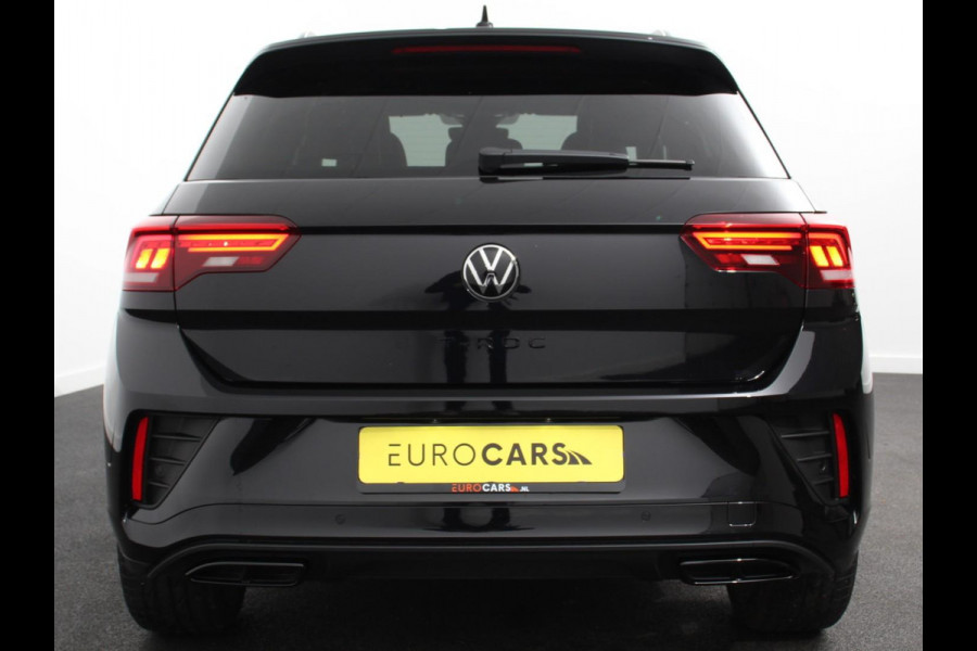 Volkswagen T-Roc 1.5 TSI DSG R-Line + Design pakket Black Automaat Panorama dak Navigatie Apple Carplay/Android Auto Climate control Adaptieve cruise control LED