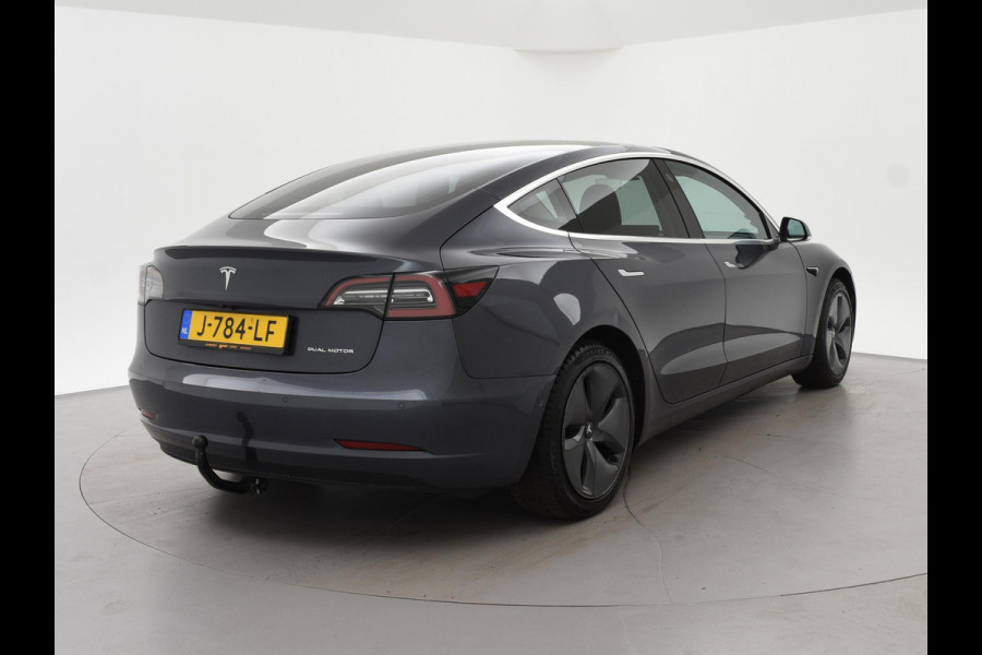Tesla Model 3 LONG RANGE AWD 75 kWh + TREKHAAK | 560 KM WLTP | 1000 KG TREKGEWICHT OP KENTEKEN