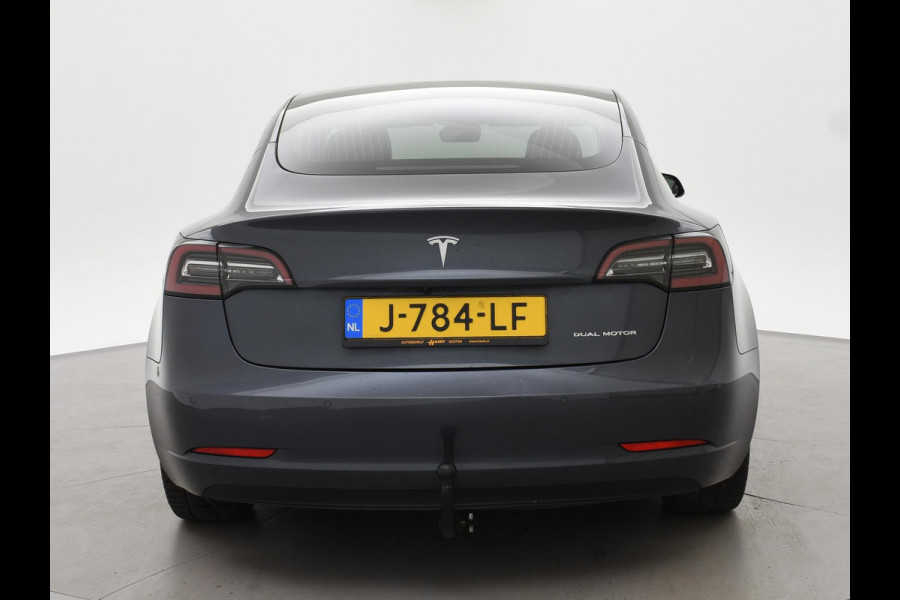 Tesla Model 3 LONG RANGE AWD 75 kWh + TREKHAAK | 560 KM WLTP | 1000 KG TREKGEWICHT OP KENTEKEN