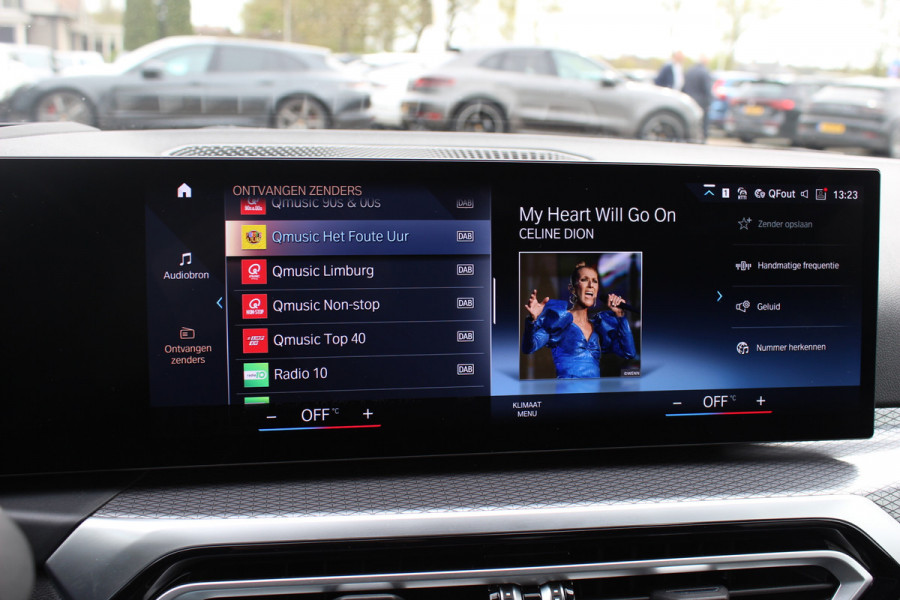 BMW i4 eDrive40 High Executive 84 kWh / SoH 93,5% / Trekhaak / 360Camera / Head-up / Leder / 19'' / Navigatie / Stoelverwarming / DAB / Cruise Control