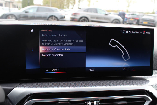 BMW i4 eDrive40 High Executive 84 kWh / SoH 93,5% / Trekhaak / 360Camera / Head-up / Leder / 19'' / Navigatie / Stoelverwarming / DAB / Cruise Control