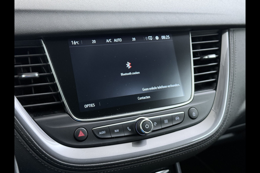 Opel Grandland X 1.6T 225pk PHEV Hybride AUT-8. Navi 360°Camera 1/2 Leer Apple Carplay Android Two-Tone AGR-Comfort Stoelen StoelverwarmingAuto E Elek.Achterklep Led Privacy Glas Lmv Isofix DAB Bluetooth Lane Assist Regen-Lichtsensor Keyless 1e Eigenaar Dealeronderhouden Origineel Nederlandse Auto € 46.000 nieuw!