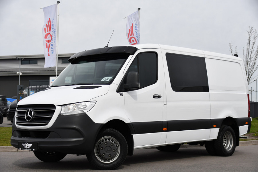 Mercedes-Benz Sprinter 516 2.2 CDI L2H1 DC PB Edition N1! Camera, Cruise, Carplay, 3500kg Trekhaak, Stoelverwarming, 164pk, geveerde stoel, Uniek!
