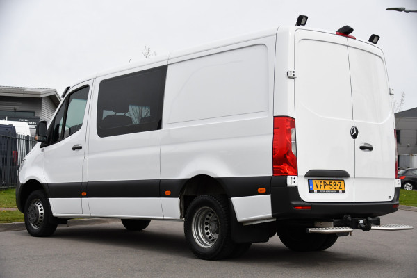 Mercedes-Benz Sprinter 516 2.2 CDI L2H1 DC PB Edition N1! Camera, Cruise, Carplay, 3500kg Trekhaak, Stoelverwarming, 164pk, geveerde stoel, Uniek!