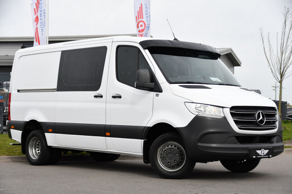 Mercedes-Benz Sprinter 516 2.2 CDI L2H1 DC PB Edition N1! Camera, Cruise, Carplay, 3500kg Trekhaak, Stoelverwarming, 164pk, geveerde stoel, Uniek!
