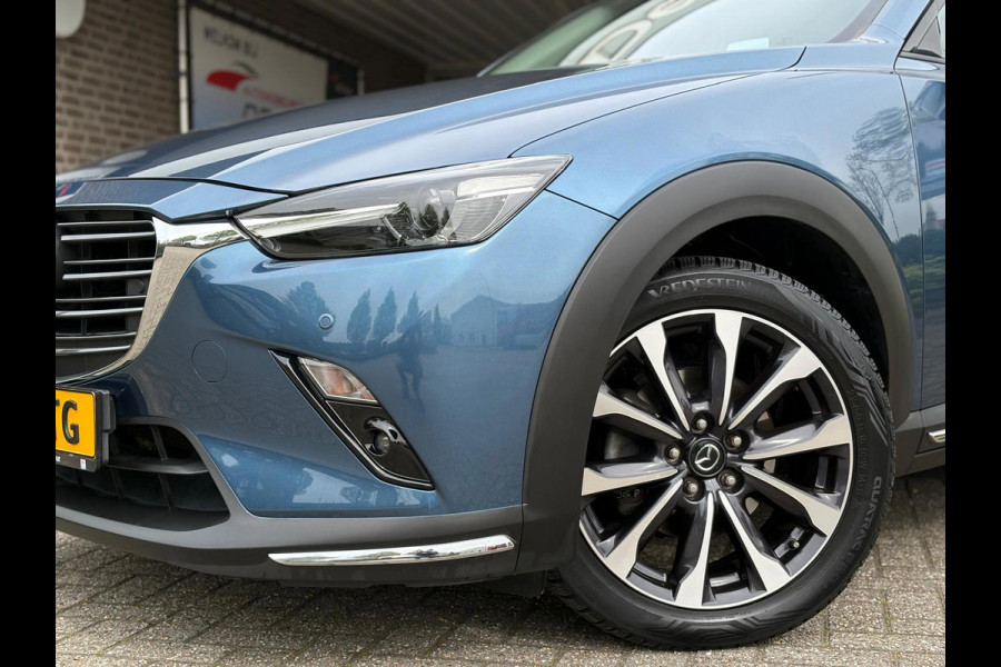Mazda CX-3 2.0 SkyActiv-G 120 GT-M | Full Option | Leather Pack, Navi, Camera, ACC, Stoel+Stuurverw. | Zeer goed onderhouden!|