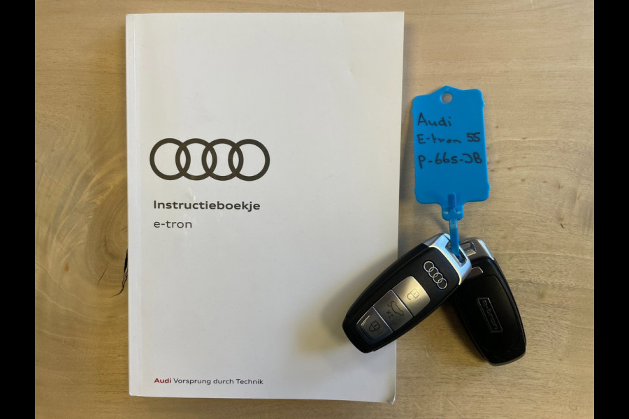 Audi e-tron 55 Quattro Advanced Edition Plus 95 kWh|89%SOH|LUXE VOLLEDER|ACC|CARPLAY|CAMERA|MEMORY|STOELVERW.V+A|ORG.NL|NAP|IN.BTW