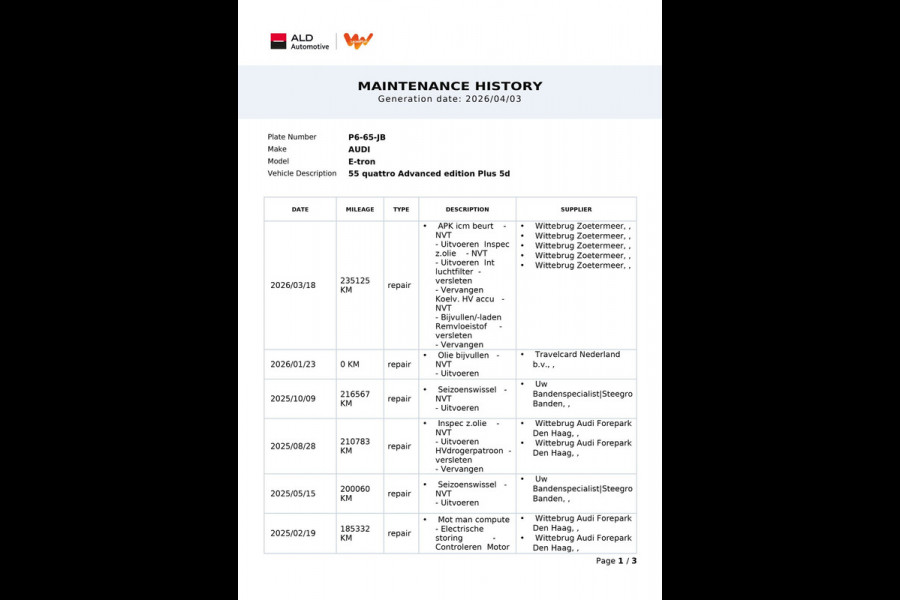 Audi e-tron 55 Quattro Advanced Edition Plus 95 kWh|89%SOH|LUXE VOLLEDER|ACC|CARPLAY|CAMERA|MEMORY|STOELVERW.V+A|ORG.NL|NAP|IN.BTW