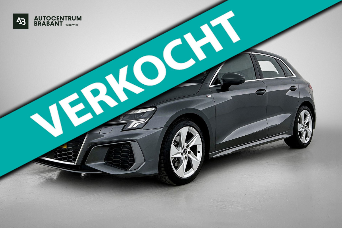 Audi A3 Sportback 35 TFSI S edition (CARPLAY, SPORTSTOELEN, LED, CLIMA, 1e EIGENAAR, GOED ONDERHOUDEN)