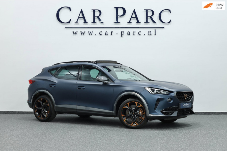 CUPRA Formentor 2.0 TSI 4DRIVE 310+PK MATT/LED/VIRTUAL/SFEER/BEATS/PANO/LEER+S.VERWARMING/19" LMV/CAM/ACC/ECC/12 MDN GARANTIE!