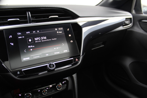 Opel Corsa 1.2-100 pk Turbo GS-Line. Erg mooie sportieve wagen, slechts 25.500km ! Panoramadak, Stoel- en stuurwielverwarming, Cruise Control, Climate Control, Apple CarPlay/Android auto, Camera, Dodehoek assistent