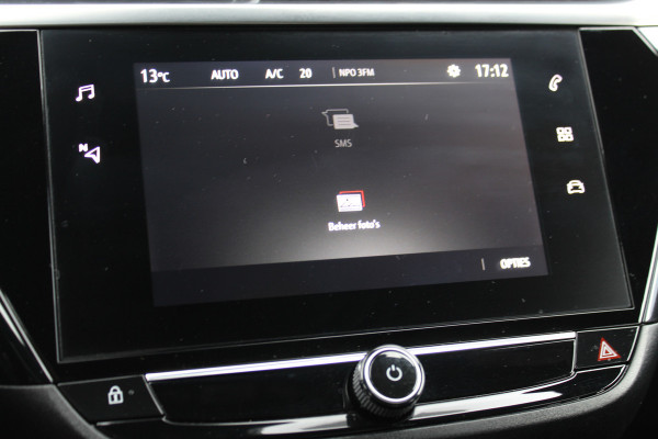 Opel Corsa 1.2-100 pk Turbo GS-Line. Erg mooie sportieve wagen, slechts 25.500km ! Panoramadak, Stoel- en stuurwielverwarming, Cruise Control, Climate Control, Apple CarPlay/Android auto, Camera, Dodehoek assistent