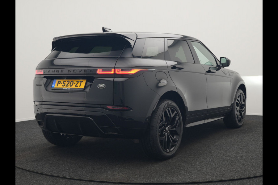 Land Rover Range Rover Evoque P300e AWD R-Dynamic PHEV 309pk | Panodak | 360 Camera | Adaptive Cruise | Head Up | Meridian Audio | Lederen Sportstoelen Memory & Verwarmd | Keyless | Apple Carplay | Sfeerverlichting | Navigatie | Virtual | DAB | Plug In Hybrid |