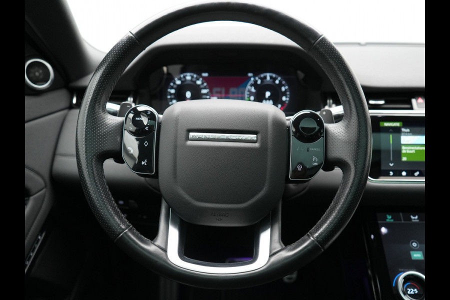Land Rover Range Rover Evoque P300e AWD R-Dynamic PHEV 309pk | Panodak | 360 Camera | Adaptive Cruise | Head Up | Meridian Audio | Lederen Sportstoelen Memory & Verwarmd | Keyless | Apple Carplay | Sfeerverlichting | Navigatie | Virtual | DAB | Plug In Hybrid |