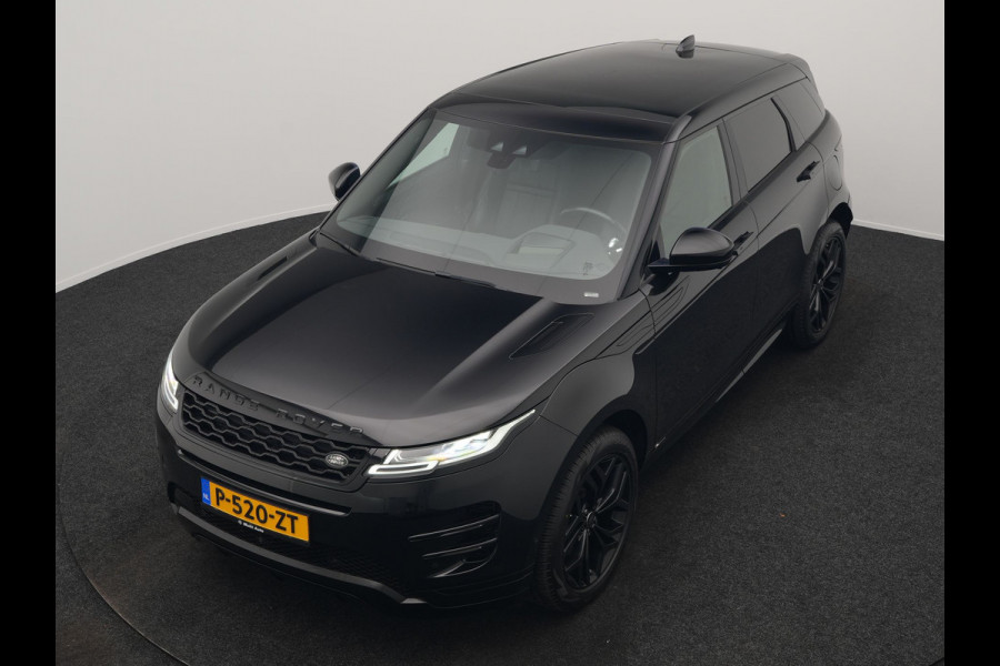 Land Rover Range Rover Evoque P300e AWD R-Dynamic PHEV 309pk | Panodak | 360 Camera | Adaptive Cruise | Head Up | Meridian Audio | Lederen Sportstoelen Memory & Verwarmd | Keyless | Apple Carplay | Sfeerverlichting | Navigatie | Virtual | DAB | Plug In Hybrid |