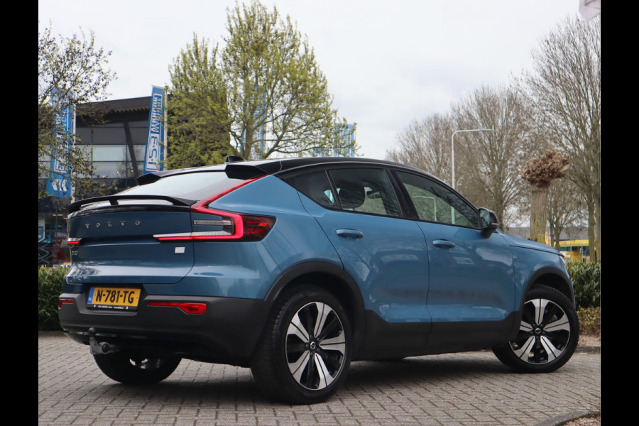 Volvo C40 Recharge Twin Intro Edition 78 kWh Navi / Trekh / Pano / 360Camera / Carplay / Stuur-Stoelverw BTW AUTO
