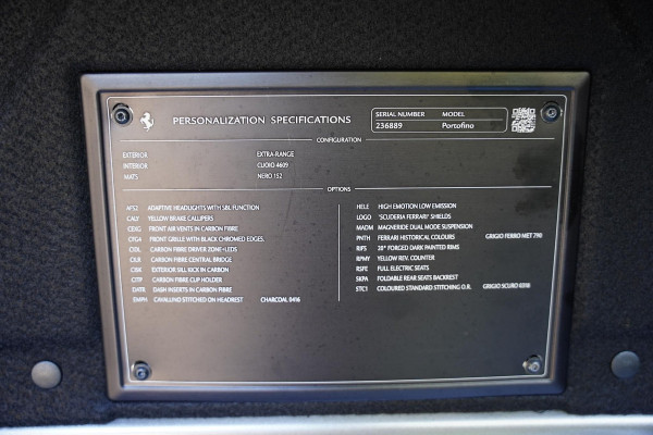 Ferrari Portofino 3.9 V8 HELE / Historical Color / Magneride / Carbon