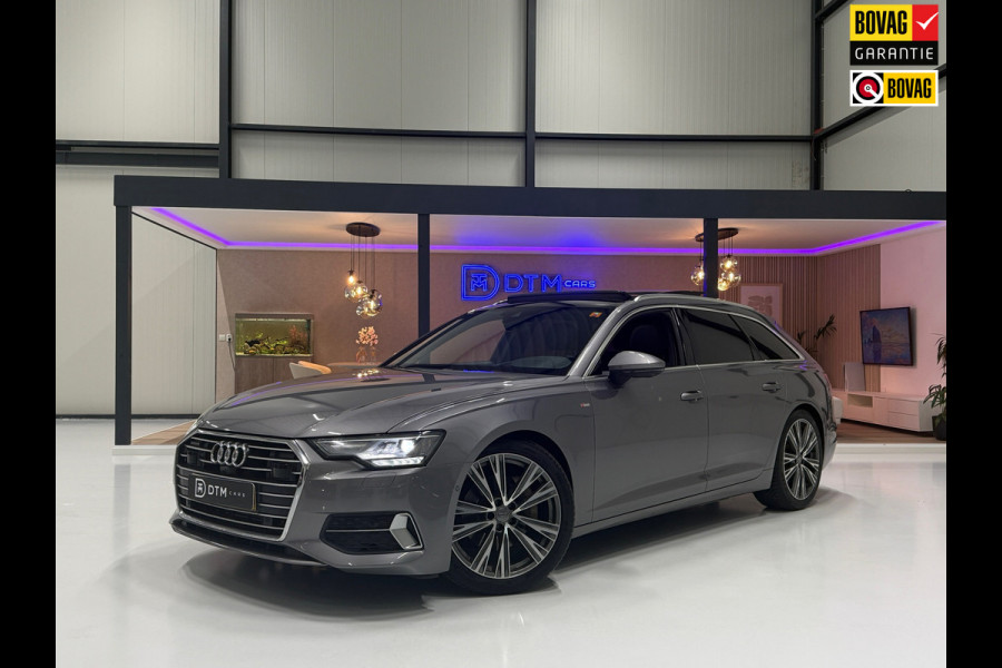 Audi A6 Avant 45 TFSI Quattro 3x S-line Edition Trekhaak 360° Camera Pano Hud Acc Leder Navi Led Carplay