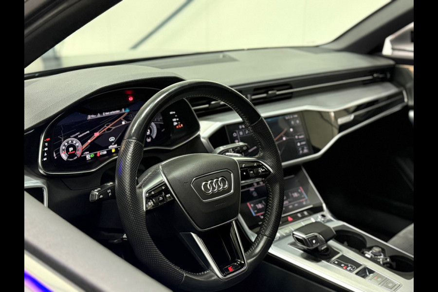 Audi A6 Avant 45 TFSI Quattro 3x S-line Edition Trekhaak 360° Camera Pano Hud Acc Leder Navi Led Carplay
