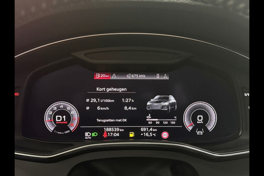 Audi A6 Avant 45 TFSI Quattro 3x S-line Edition Trekhaak 360° Camera Pano Hud Acc Leder Navi Led Carplay