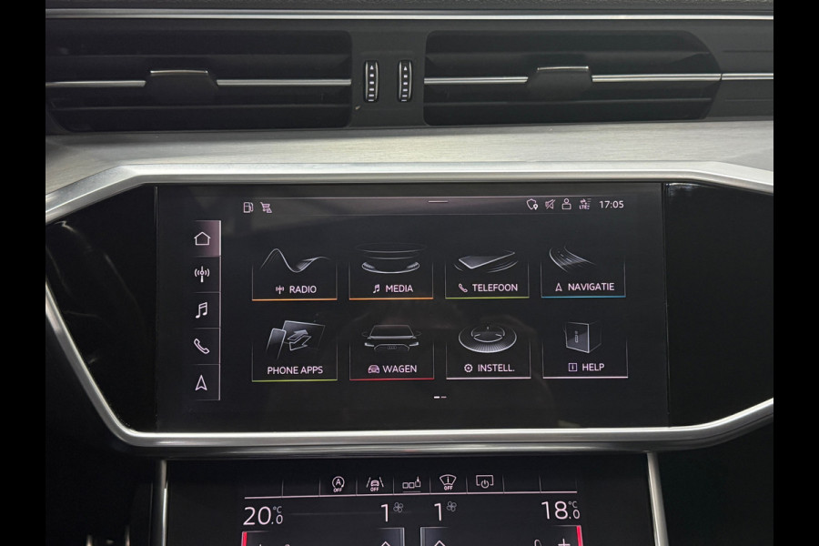 Audi A6 Avant 45 TFSI Quattro 3x S-line Edition Trekhaak 360° Camera Pano Hud Acc Leder Navi Led Carplay
