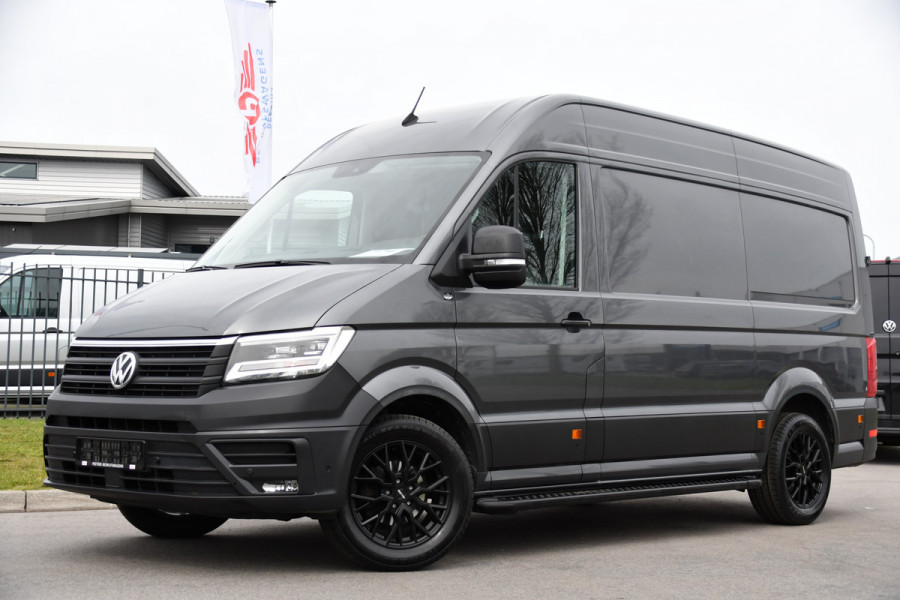Volkswagen Crafter 35 2.0 TDI L3H3 Highline PB Edition Adaptieve Cruise, Camera, Carplay, LED, Clima, Stoelverwarming, 177pk, Automaat, Leder, Uniek!