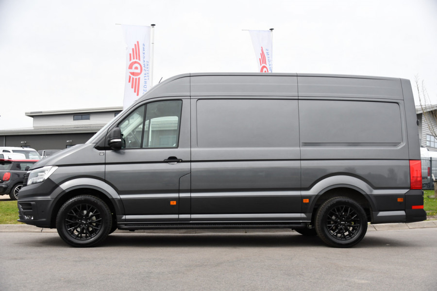 Volkswagen Crafter 35 2.0 TDI L3H3 Highline PB Edition Adaptieve Cruise, Camera, Carplay, LED, Clima, Stoelverwarming, 177pk, Automaat, Leder, Uniek!