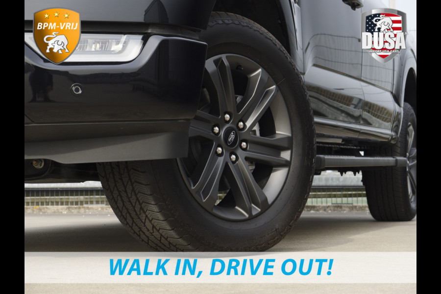 Ford USA F-150 5.0 V8 | Super Crew | Lariat FX4 | Black Edition | 360 Camera | Pano | Black Edition | Getoonde accessoires zijn verkrijgbaar tegen meerprijs