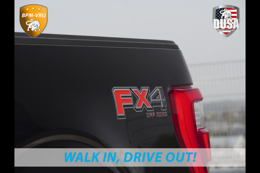 Ford USA F-150 5.0 V8 | Super Crew | Lariat FX4 | Black Edition | 360 Camera | Pano | Black Edition | Getoonde accessoires zijn verkrijgbaar tegen meerprijs