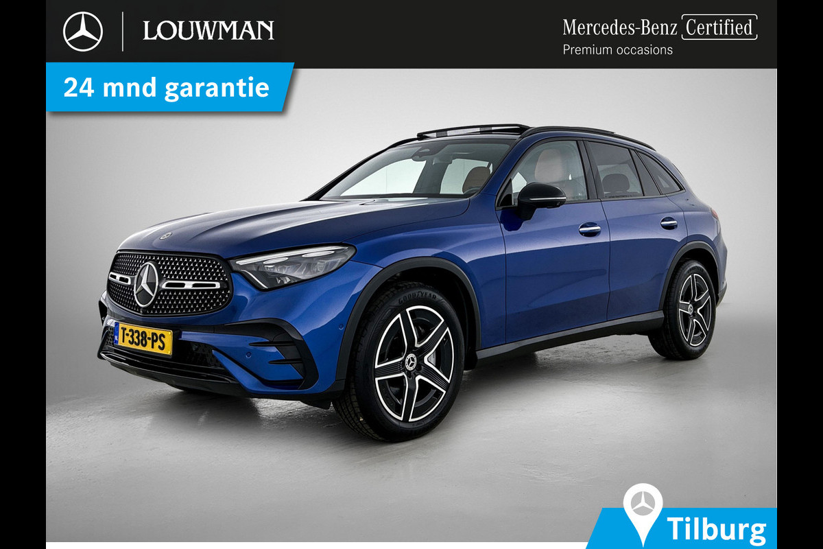 Mercedes-Benz GLC 200 4MATIC AMG Line Lichtmetalen velgen | Naviagtie | Panoramadak | elect. bed. voorstoelen met memory | Inclusief 24 maanden Mercedes-Benz Certified garantie voor Europa.
