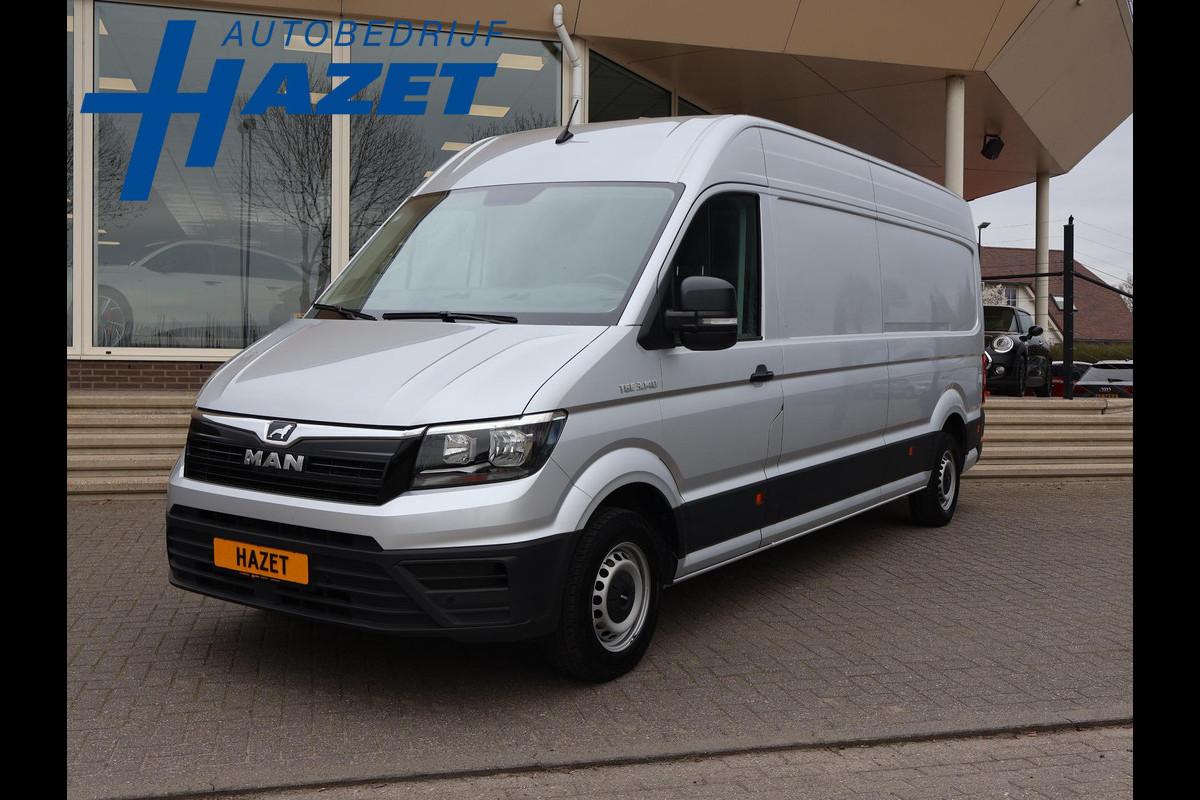 MAN TGE 35 3.140 AUT. L4H3 ZILVERGRIJS + CAMERA | APPLE CARPLAY | ANDROID AUTO | DAB | NAVIGATIE