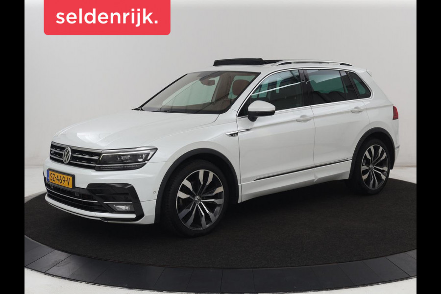 Volkswagen Tiguan 1.4 TSI R Line | Panoramadak | Stoelverwarming | LED Plus | Trekhaak | Camera | Keyless | 20'' | Adaptive cruise | Virtual Cockpit | Navigatie | Park Assist | DAB | Climate control | Getint glas
