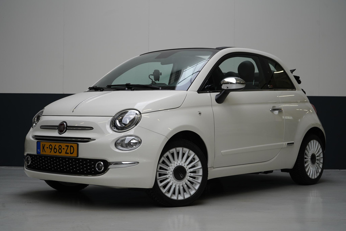 Fiat 500C 1.0 Hybrid Star | Navigatie | Apple Carplay | Climate control | Parkeersensoren | Half leder